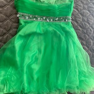 Beautiful, Fun, Green Formal Dress